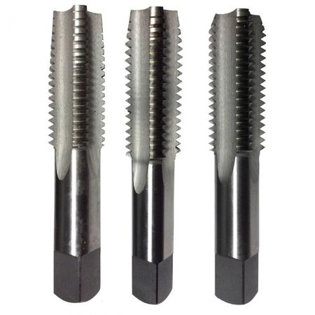 TAP AMERICA Hand Tap Set, Series TA, Imperial, 436 Size, 3 Flutes, Right Hand Cutting Direction, BottomingP T/A54137